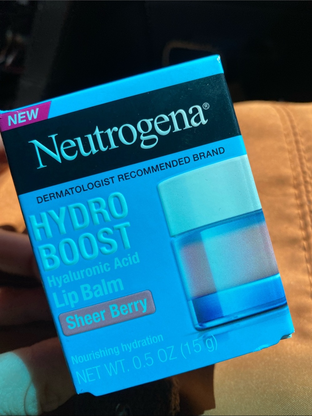 Neutrogena Hydro Boost Lip Balm Sheer Berry - Blue Packaging